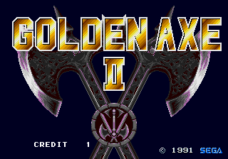 Golden Axe II (Mega Play)